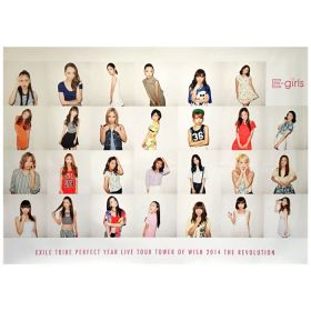E-girls(イー・ガールズ) ポスター EXILE TRIBE LIVE TOUR TOWER OF WISH 2014