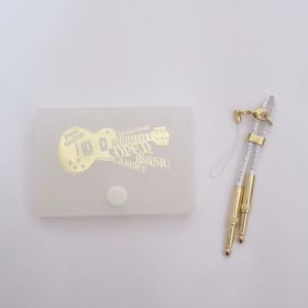 ポルノグラフィティ(porno) 8th LIVE CIRCUIT "OPEN MUSIC CABINET" シールド・ストラップ ホワイト ケース付属