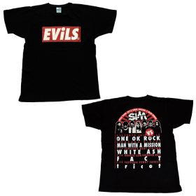 SiM(シム) EViLS TOUR 2013 Tシャツ ワンオク マンウィズ