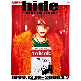 X JAPAN(エックス) ポスター HIDE DIVE to 2000 写真展 doohickie
