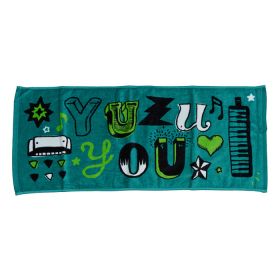 ゆず(YUZU) 15th Anniversary Dome Live YUZU YOU フェイスタオル グリーン