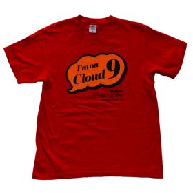 9nine(ナイン) その他 Tシャツ オレンジ Live Circuit 2015 日比谷野外音楽堂