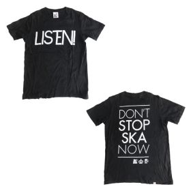 東京スカパラダイスオーケストラ(スカパラ) その他 Tシャツ ブラック LISTEN! 2015