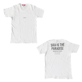 東京スカパラダイスオーケストラ(スカパラ) その他 PARADISE Tシャツ ホワイト ska is the paradise