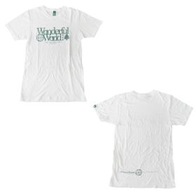 ゆず(YUZU) YUZU ARENA TOUR 2008 WONDERFUL WORLD Tシャツ ホワイト