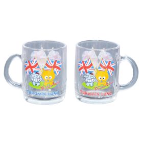 THE ALFEE(ジ・アルフィー) その他 ガラスマグカップ 2個セット 高見沢俊彦 Takamix Land ポチタマ