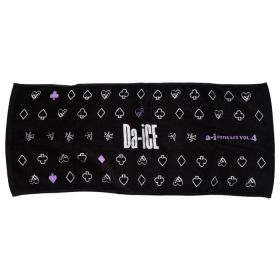 Da-iCE(ダイス) a-i contact VOL.4 フェイスタオル ブラック