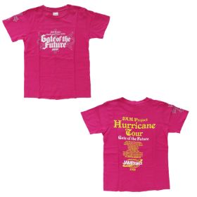 JAM Project(ジャム・プロジェクト) Hurricane Tour 2009 Gate of the Future Tシャツ ピンク
