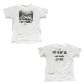 MAN WITH A MISSION(マンウィズ) Out of Control JAPAN Tour 2015 Tシャツ ホワイト