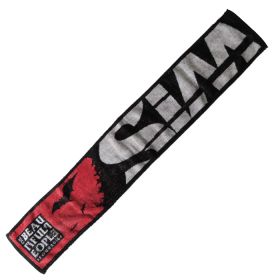SiM(シム) THE BEAUTiFUL PEOPLE TOUR 2016 マフラータオル レッド×ブラック