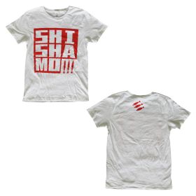 SHISHAMO(シシャモ) その他 Tシャツ 赤×白 SHISHAMO