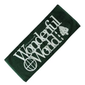 ゆず(YUZU) YUZU ARENA TOUR 2008 WONDERFUL WORLD フェイスタオル ブラック