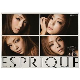 安室奈美恵(アムロ) ポスター エスプリーク ESPRIQUE 4カット