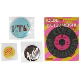 ケツメイシ(KTM) オフィシャルグッズ バッジ キーホルダー セット モバイルファンクラブ