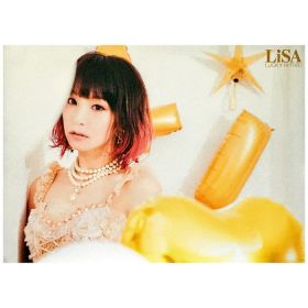 LiSA(リサ) ポスター LUCKY Hi FiVE! アニメイト特典 2016