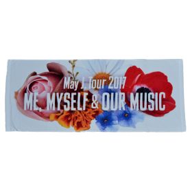 May J.(メイ・ジェイ) Tour 2017 ～ME, MYSELF & OUR MUSIC～ フェイスタオル フラワー