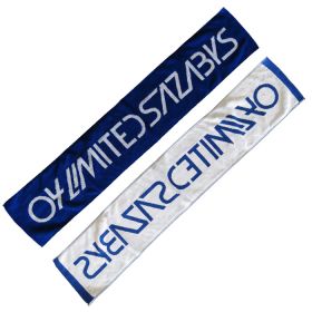 04 Limited Sazabys(フォーリミ) AIM Tour 2016 ロゴマフラータオル ブルー