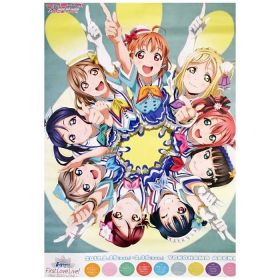 Aqours(アクア) ポスター ラブライブ!サンシャイン!! First LoveLive! ～Step! ZERO to ONE～