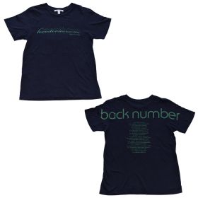 back number(バックナンバー) love stories tour 2014 Tシャツ ブラック