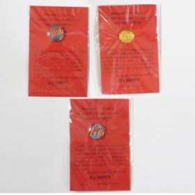 B'z(ビーズ) その他 party  ピンバッジ3点セット 入会特典