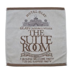 GLAY(グレイ) STADIUM LIVE 2012 THE SUITE ROOM in OSAKA NAGAI STADIUM ハンドタオル