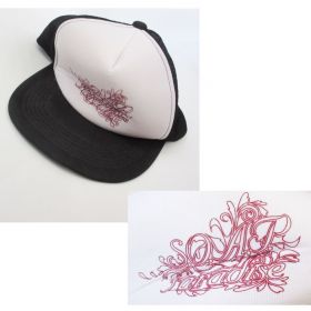 L'Arc～en～Ciel(ラルク) KEN S.O.A.P. キャップ ブラック×ホワイト paradise　SONS OF ALL PUSSYS