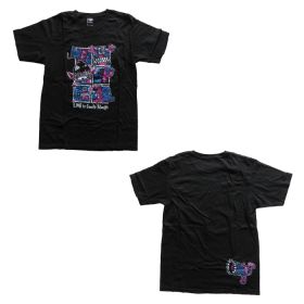 LiSA(リサ) LiVE is Smile Always～メガスピーカー～ Tシャツ ～メガスピーカーVer.～ ブラック