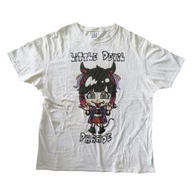 LiSA(リサ) その他 キャラクタービッグTシャツ ホワイト LiTTLE DEViL PARADE LiSA iS SPiNNS ALWAYS