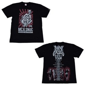 マキシマムザホルモン(mth) 耳噛じる真打TOUR 限定Tシャツ ブラック 漫☆画太郎
