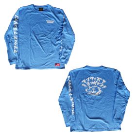 MAN WITH A MISSION(マンウィズ) その他 カタカナカナロングTシャツ ブルー