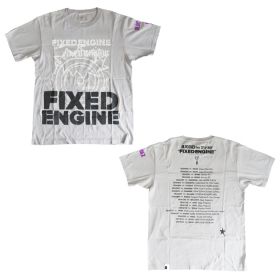 OLDCODEX(OCD) Tour 2016-2017 "FIXED ENGINE" Tシャツ シルバーグレー