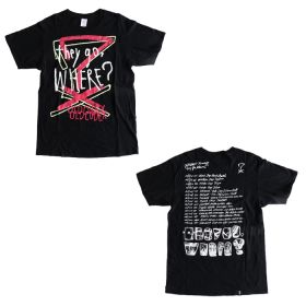 OLDCODEX(OCD) Tour 2017 "they go, Where?" Tシャツ ブラック