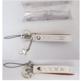 X JAPAN(エックス) WORLD TOUR Live in TOKYO ?攻撃続行中? ストラップ キーホルダー ホワイト