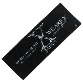 X JAPAN(エックス) WORLD TOUR 2017 WE ARE X Acoustic Special Miracle～奇跡の夜～6DAYS スポーツタオル
