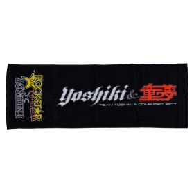 X JAPAN(エックス) YOSHIKI スポーツタオル 童夢 コラボ ROCKST☆R スーパーGT 2009