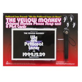 THE YELLOW MONKEY(イエモン) We are Petticoat Laner de 公演  ストラップ ポストカード8枚セット