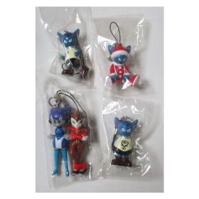 藤井フミヤ(チェッカーズ) セット商品 フェビルくん 等 ストラップ 4点　セット