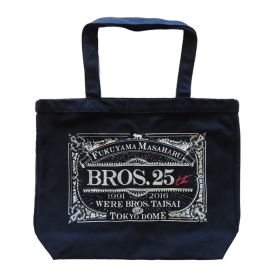 福山雅治(ましゃ) WE'RE BROS.大祭 in TOKYO DOME トートバッグ ネイビー