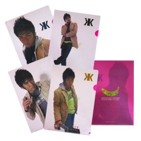 吉川晃司(COMPLEX) LIVE 2006 "Savannah Night～Club Jungle～" クリアファイル 4枚セット