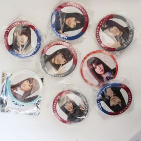 欅坂46(けやきざか46) セット商品 缶バッジ 8個セット 小池美波 織田奈那 佐々木久美 日向坂46 等