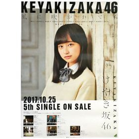欅坂46(けやきざか46) ポスター 高瀬愛奈 風に吹かれても けやき坂46 日向坂46
