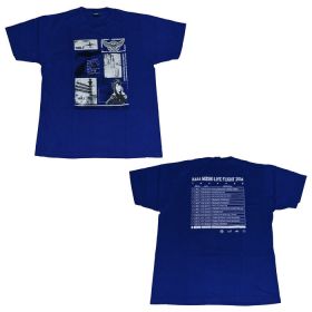 水樹奈々(NANA) LIVE FLIGHT 2014 限定 Tシャツ ブルー 神奈川限定