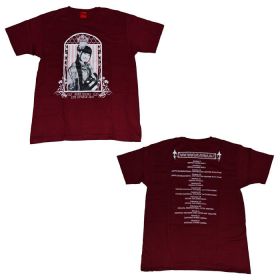 水樹奈々(NANA) LIVE ZIPANGU 2017 限定 Tシャツ バーガンディ さいたま公演1日目限定