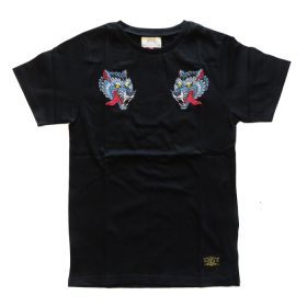 MAN WITH A MISSION(マンウィズ) Dead End in Tokyo TOUR 2017 和柄 Tシャツ ブラック