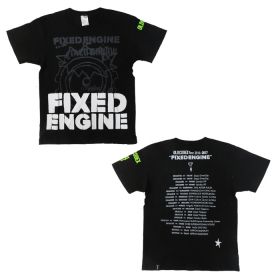 OLDCODEX(OCD) Tour 2016-2017 "FIXED ENGINE" Tシャツ ブラック