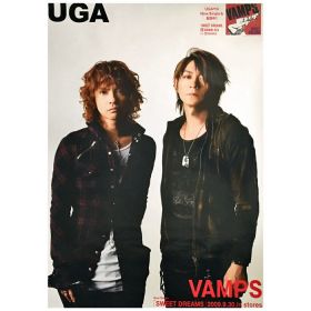 VAMPS(HYDEソロ) ポスター sweet dreams 2009 UGA カラオケ A1