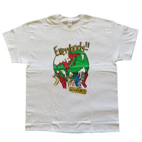 WANIMA(ワニマ) 「Everybody!! TOUR」 EVBD SCRIBBLE TEE Tシャツ ホワイト