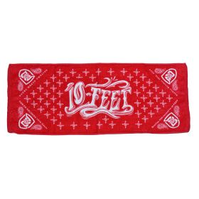10-FEET(テンフィート) "ONE-MAN" TOUR 2014  フェイスタオル レッド