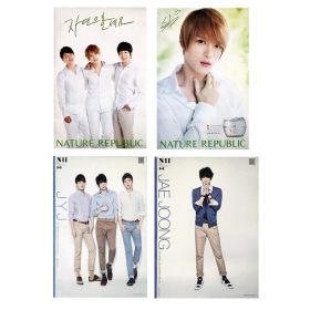 ジェジュン(JYJ) ポスター 両面ポスター 2枚セット NATURE REPUBLIC JYJ　等