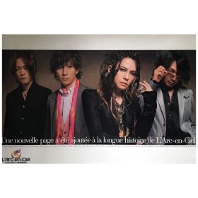 L'Arc～en～Ciel(ラルク) ポスター LIVE 2014 at 国立競技場